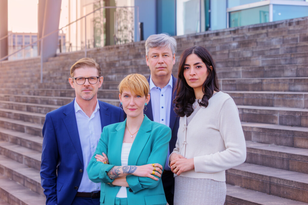 Matthias Ecke, Sophie Koch, Albrecht Pallas und Rasha Nasr (Foto: Amac Garbe)